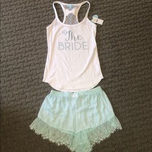 Betsey Johnson Bride Set size small